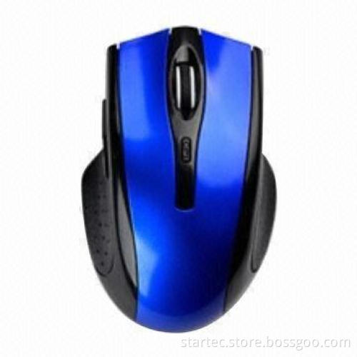 6D Wireless Mouse 2.4G Technology with Nano Receiver, 10m Transmitting Distance